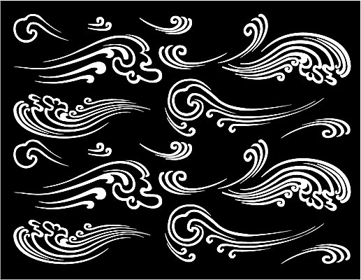 EPS 클립아트 구름 한국문화 한국전통 문양 백그라운드 무늬 패턴 곡선 일러스트 바람 사람없음 전통문양 자연문양 국내일러스트 자연요소 동양문화 전통 선 자연 날씨 한국 파일형식 벡터