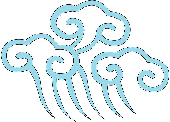 EPS 클립아트 구름 한국문화 한국전통 문양 무늬 패턴 일러스트 바람 사람없음 전통문양 자연문양 구름문양 국내일러스트 자연요소 동양문화 전통 자연 날씨 한국 파일형식 벡터 구름_자연