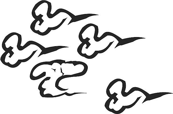 EPS 클립아트 구름 한국문화 한국전통 문양 무늬 패턴 일러스트 바람 사람없음 전통문양 자연문양 국내일러스트 자연요소 동양문화 전통 자연 날씨 한국 파일형식 벡터