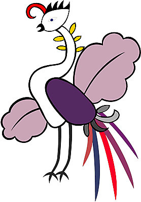 EPS 클립아트 동물 한마리 문양 무늬 일러스트 조류 새해 한국 사람없음 학 동물문양 십장생 국내일러스트 1 아시아 파일형식 벡터