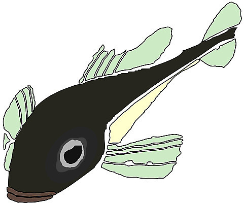 EPS 클립아트 동물 척추동물 한마리 일러스트 어류 사람없음 날치 국내일러스트 1 수중동물 파일형식 벡터