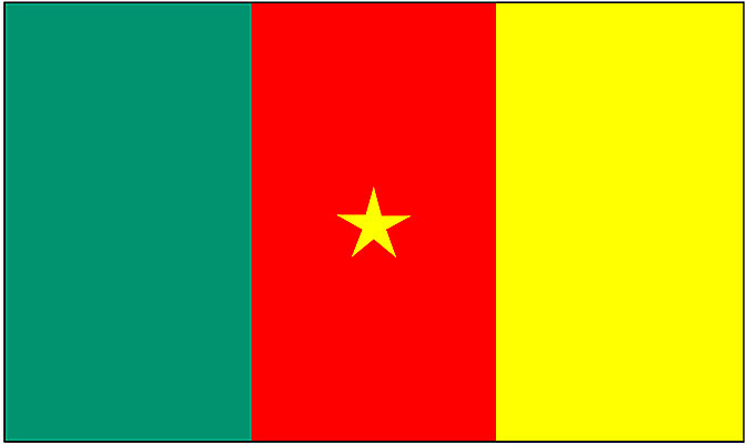 EPS 클립아트 나라 상징 외국문화 일러스트 아프리카 사람없음 국기 카메룬 국내일러스트 문화 파일형식 벡터