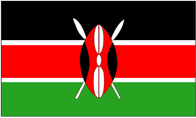 EPS 클립아트 나라 상징 외국문화 일러스트 아프리카 사람없음 국기 케냐 국내일러스트 문화 파일형식 벡터