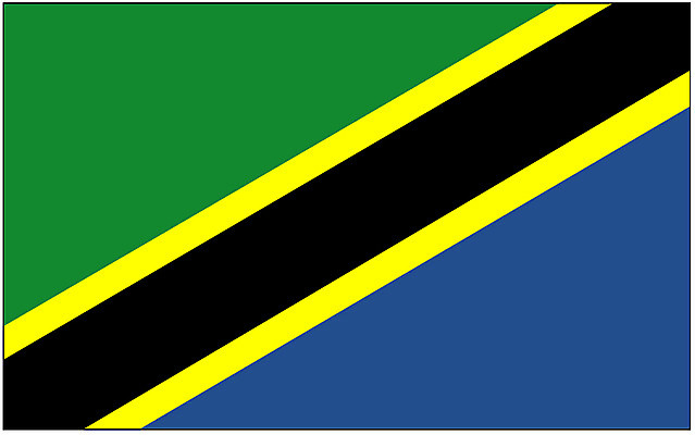 EPS 클립아트 나라 상징 외국문화 일러스트 아프리카 사람없음 국기 탄자니아 국내일러스트 문화 파일형식 벡터