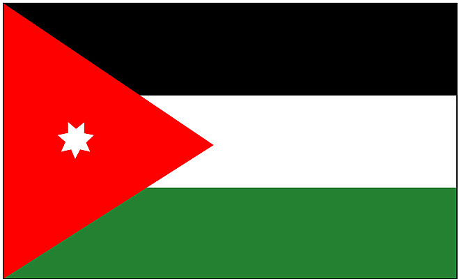 EPS 클립아트 나라 아시아 상징 외국문화 일러스트 중동 사람없음 국기 요르단 국내일러스트 문화 파일형식 벡터