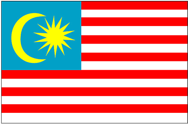 EPS 클립아트 나라 아시아 상징 외국문화 일러스트 사람없음 국기 말레이시아 국내일러스트 문화 파일형식 벡터