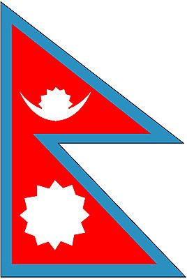 EPS 클립아트 나라 아시아 상징 외국문화 일러스트 사람없음 국기 네팔 네팔문화 국내일러스트 동양문화 문화 파일형식 벡터