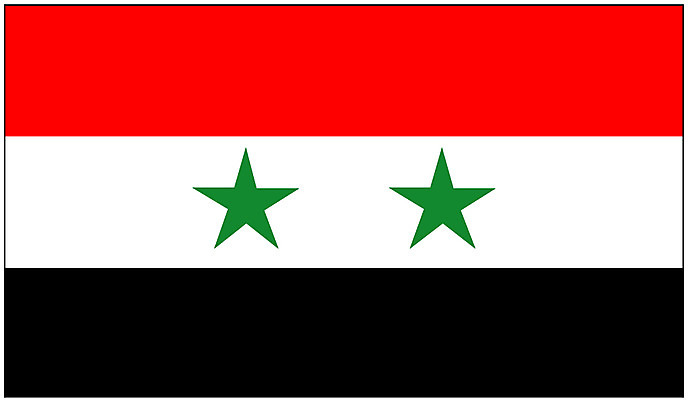 EPS 클립아트 나라 아시아 상징 외국문화 일러스트 중동 사람없음 국기 시리아 국내일러스트 문화 파일형식 벡터