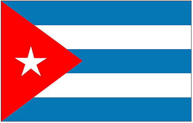 EPS 클립아트 나라 상징 외국문화 북아메리카 일러스트 아메리카 사람없음 중앙아메리카 국기 쿠바 국내일러스트 문화 대륙 파일형식 벡터