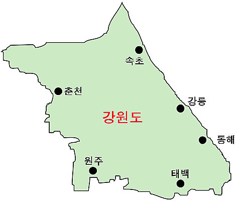 EPS 클립아트 한국문화 한국전통 나라 아시아 외국문화 지도 일러스트 사람없음 원주 강원도 동해 한반도 춘천 속초 태백 국내일러스트 동양문화 전통 문화 바다 한국 파일형식 벡터