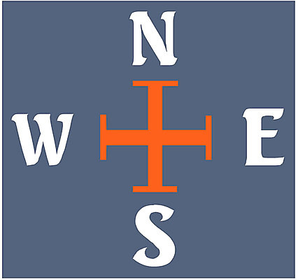 EPS 클립아트 문자 기호 알파벳 상징 일러스트 텍스트 프레임 틀 사람없음 방향 동서남북 국내일러스트 영어 파일형식 벡터