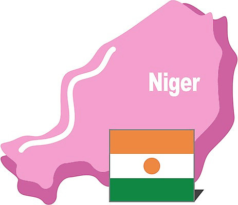 클립아트 해외 나라 지구 외국문화 지도 일러스트 아프리카 세계 국기 니제르 지명 국내일러스트 문화