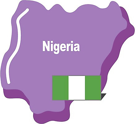 클립아트 해외 나라 지구 외국문화 지도 일러스트 아프리카 세계 국기 나이지리아 지명 국내일러스트 문화 서아프리카