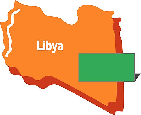 클립아트 해외 나라 지구 외국문화 지도 일러스트 아프리카 세계 국기 리비아 지명 국내일러스트 문화