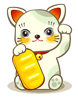 EPS 동물 척추동물 한마리 전통 육지동물 인형 포즈 일러스트 포유류 사람없음 반려동물 일본 고양이 마네키네코 국내일러스트 1 아시아 일본전통 파일형식 벡터