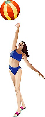 EPS 웰빙 계절 여자 수영복 바다 여행 일러스트 공 휴가 한명 사람 20대 성인 여름 레포츠 비치볼 비치발리볼 여자만 여자한명만 성인여자만 청년만 청년여자만 성인한명만 청년여자한명만 성인여자한명만 성인만 국내일러스트 1 옷 레저 바캉스용품 청년 배구 파일형식 벡터