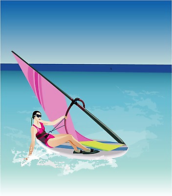 EPS 주간 웰빙 계절 여자 수영복 바다 여행 일러스트 휴가 한명 사람 20대 성인 취미 해변 야외 라이프 여름 레포츠 여름휴가 바캉스 윈드서핑 서핑보드 여자만 여자한명만 성인여자만 청년만 청년여자만 성인한명만 청년여자한명만 성인여자한명만 성인만 국내일러스트 자연요소 1 옷 레저 청년 생활 수상스포츠 보드_스포츠 파일형식 벡터 여름_계절