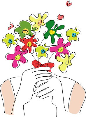 EPS 클립아트 손 꽃 신부 부케 웨딩드레스 결혼 신체 일러스트 가족 결혼식 신체부위 봄 국내일러스트 식물 드레스 계절 꽃다발 관계 사람 이벤트 파일형식 벡터