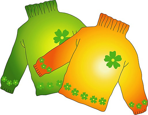 EPS 클립아트 옷 상의 일러스트 사람없음 쇼핑 스웨터 니트 유아용 어린이용 국내일러스트 파일형식 벡터