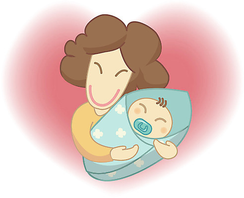 EPS 클립아트 라이프스타일 여자 남자 일러스트 가족 엄마 미소 웃음 사람 두명 자녀 아기 수면 모성애 국내일러스트 수면_잠 관계 표정 생활 물 잠 파일형식 벡터