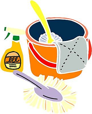 EPS 클립아트 생활용품 일러스트 사람없음 청소도구 청소 양동이 오브젝트 걸레 청소용솔 국내일러스트 도구 파일형식 벡터