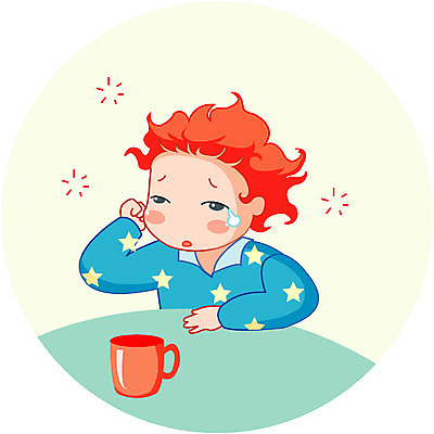 EPS 클립아트 라이프스타일 남자 초등학생 어린이 일러스트 한명 사람 소년 라이프 생활 잠옷 수면 졸음 남자만 남자한명만 어린이만 소년만 소년한명만 국내일러스트 수면_잠 1 학생 옷 감정 물 잠 파일형식 벡터