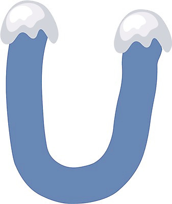 EPS 클립아트 문자 기호 알파벳 영어 일러스트 사람없음 픽토그램 눈 U 국내일러스트 자연요소 날씨 파일형식 벡터