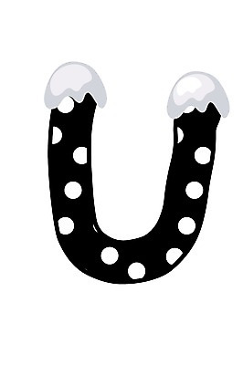 EPS 클립아트 문자 기호 알파벳 영어 일러스트 사람없음 픽토그램 물방울무늬 눈 U 국내일러스트 자연요소 무늬 날씨 파일형식 벡터