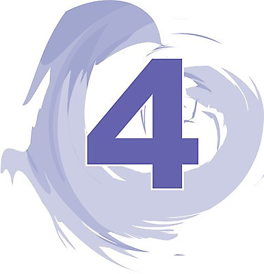 EPS 클립아트 문자 기호 컬러 일러스트 사람없음 픽토그램 숫자 보라색 터치 4 사 국내일러스트 파일형식 벡터