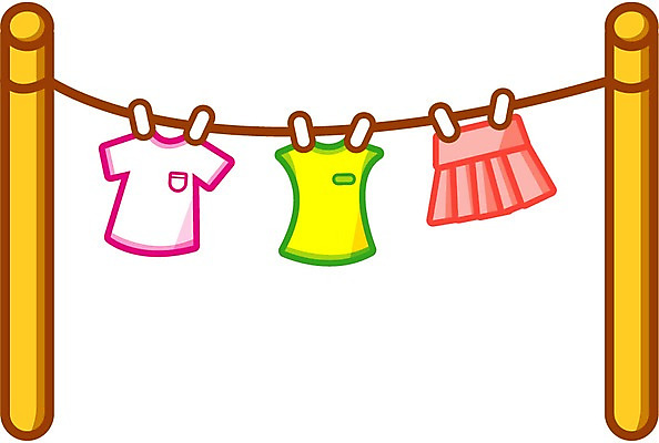 EPS 옷 생활용품 티셔츠 일러스트 사람없음 빨래 빨랫줄 오브젝트 주부 빨래대 국내일러스트 줄 셔츠 가사 파일형식 벡터