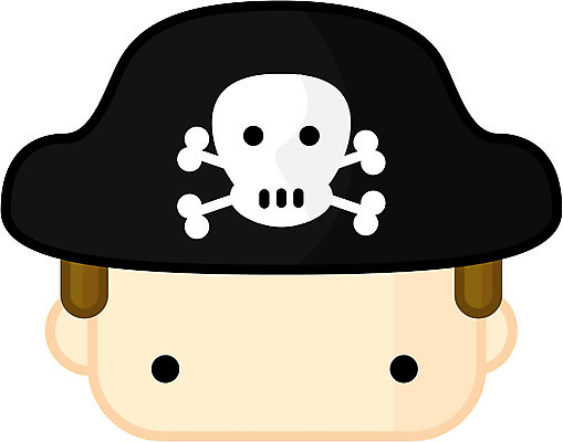 EPS 모자 남자 초등학생 어린이 일러스트 한명 사람 이벤트 소년 장난감 파티 머리 오브젝트 이벤트용품 파티용품 해적 해적모자 남자만 남자한명만 어린이만 소년만 소년한명만 국내일러스트 모자_잡화 1 학생 잡화 신체부위 도둑 파일형식 벡터