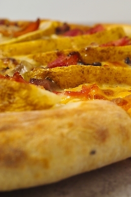 포토 JPG 음식 외국문화 피자 패스트푸드 서양음식 사람없음 감자튀김 이탈리아음식 이탈리아문화 토핑 씬피자 포테이토피자 국내포토 문화 감자 튀김 인스턴트 유럽문화 파일형식