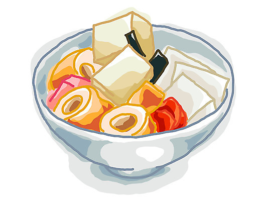 EPS 클립아트 그릇 음식 일러스트 디저트 사람없음 하이앵글 일본 대접 어묵 덴푸라 일본음식 국내일러스트 식기 아시아 뷰포인트 파일형식 벡터