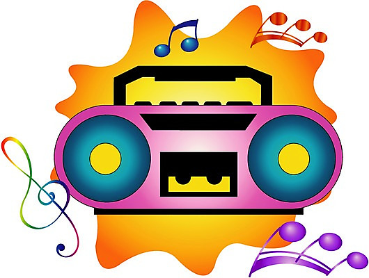 EPS 클립아트 음악 음향기기 음표 일러스트 노래 사람없음 전자제품 쇼핑 가전제품 카세트테이프 오브젝트 라디오 카세트라디오 국내일러스트 기호 문화예술 파일형식 벡터