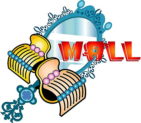 EPS 클립아트 문자 알파벳 영어 잡화 일러스트 사람없음 쇼핑 거울 머리핀 오브젝트 여성용품 손거울 집게핀 헤어액세사리 국내일러스트 장신구 장식 파일형식 벡터