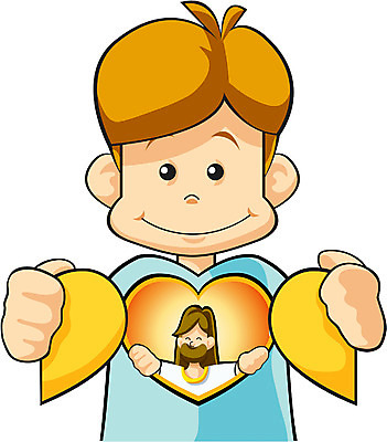 EPS 남자 기독교 종교 초등학생 어린이 일러스트 사랑 한명 웃음 사람 소년 문 하트 마음 예수 남자만 남자한명만 소년만 소년한명만 국내일러스트 모양 1 학생 감정 표정 신_종교 어린이만 파일형식 벡터