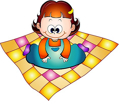 EPS 클립아트 어린이 일러스트 표정 한명 미소 웃음 사람 앉기 소녀 돗자리 여자만 여자한명만 어린이만 소녀만 소녀한명만 국내일러스트 1 여자 모션 파일형식 벡터