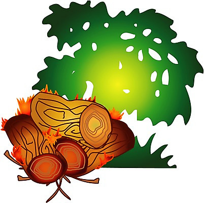 EPS 클립아트 나무 식물 웰빙 여행 일러스트 휴가 사람없음 장작 모닥불 오브젝트 국내일러스트 불 파일형식 벡터