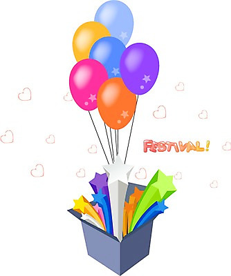 EPS 클립아트 별 일러스트 기념 선물 이벤트 사람없음 상자 파티 축하 축 오브젝트 잔치 풍선 깜짝 국내일러스트 자연요소 컨셉 파일형식 벡터