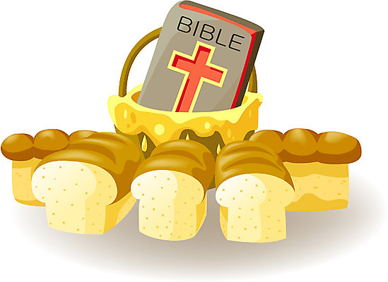 EPS 기독교 종교 음식 빵 일러스트 디저트 사람없음 성경 제빵 꿀 국내일러스트 종교용품 제과제빵 파일형식 벡터