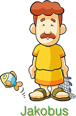 EPS 동물 캐릭터 남자 기독교 종교 일러스트 어류 한명 사람 20대 성인 그물 종교캐릭터 야고보 남자만 남자한명만 성인남자만 청년만 청년남자만 청년남자한명만 성인한명만 성인남자한명만 성인만 일러캐릭터 1 청년 수중동물 파일형식 벡터