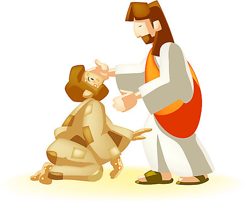 EPS 남자 기독교 종교 일러스트 사람 성인 두명 치료 예수 기적 위로 문둥병 남자만 성인남자만 성인만 국내일러스트 의학 신_종교 파일형식 벡터