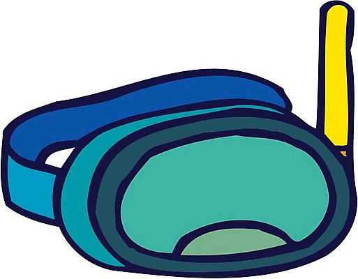 EPS 클립아트 스포츠용품 일러스트 레저용품 사람없음 레포츠 스노클링 물안경 오브젝트 스쿠버다이빙 휴가용품 국내일러스트 스포츠 레저 수상스포츠 수영용품 파일형식 벡터