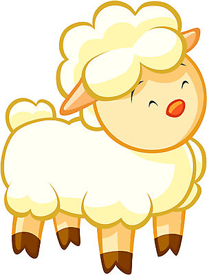 EPS 동물 척추동물 육지동물 기독교 종교 일러스트 포유류 사람없음 가축 양 국내일러스트 파일형식 벡터