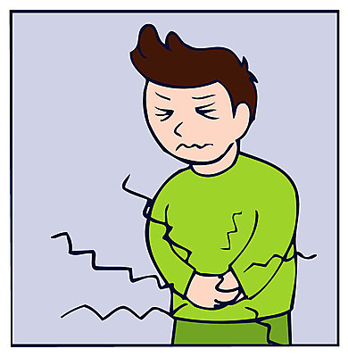 EPS 클립아트 라이프스타일 남자 초등학생 어린이 일러스트 한명 사람 소년 고통 배앓이 복통 남자만 남자한명만 어린이만 소년만 소년한명만 국내일러스트 1 학생 감정 생활 질병 파일형식 벡터