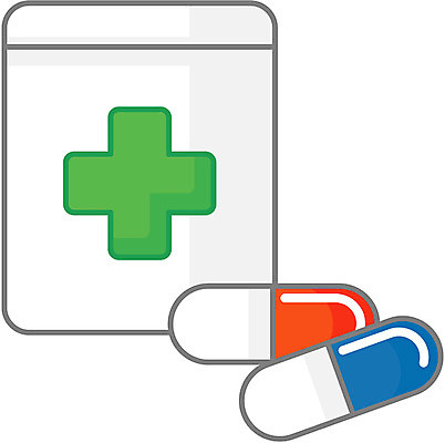 EPS 일러스트 사람없음 픽토그램 알약 약 내복약 국내일러스트 의학 파일형식 벡터