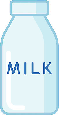 EPS 음료 음식 일러스트 사람없음 픽토그램 우유 병우유 국내일러스트 유제품 파일형식 벡터