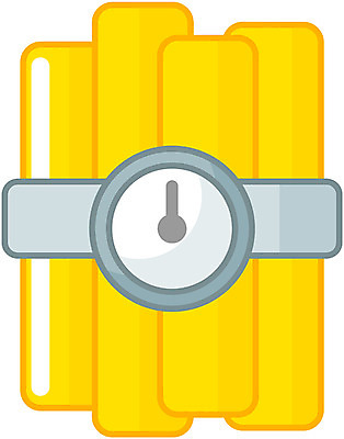 EPS 무기 일러스트 사람없음 픽토그램 폭탄 다이너마이트 시한폭탄 국내일러스트 폭발물 파일형식 벡터