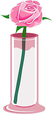EPS 클립아트 식물 꽃 분홍색 일러스트 초록색 장미 꽃병 봄 물병 꽃꽂이 국내일러스트 계절 컬러 물통 원예 파일형식 벡터