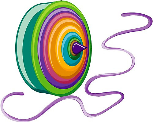 EPS 생활용품 일러스트 사람없음 장난감 놀이용품 전통놀이 오브젝트 팽이 팽이줄 국내일러스트 전통 줄 놀이 파일형식 벡터